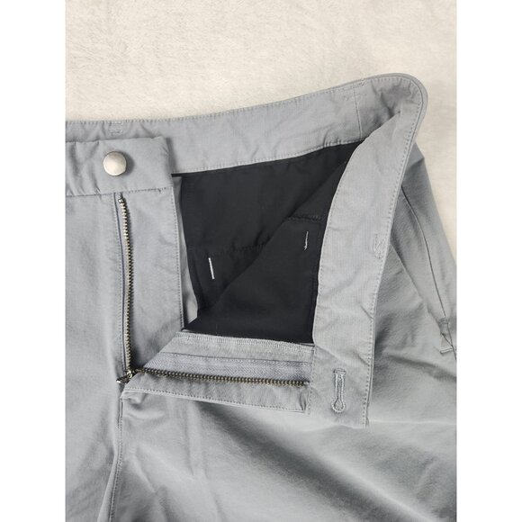 Lululemon Commission Shorts Men's Size 32 Gray 9" Inseam Chino - Picture 4 of 13